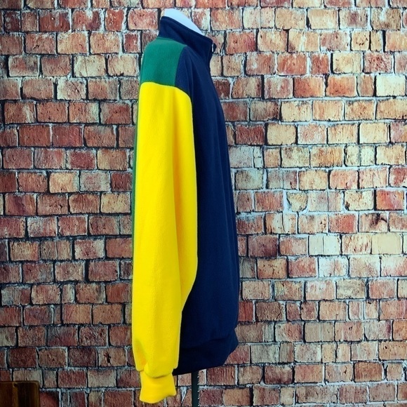 Stay NYC Cool Men’ Retrowave 1990’s 1/4 Zip Fleece Size XL - Picture 4 of 5